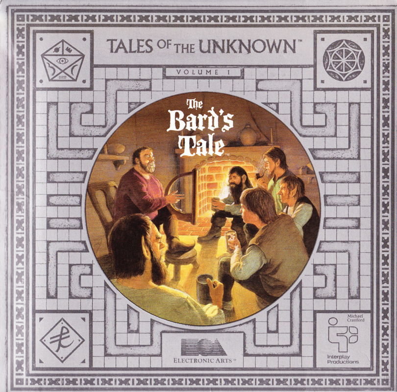 Bard's Tale box art for NES